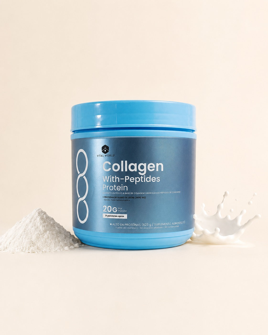 Auren Pro-Collagen Péptidos de Colágeno + Proteína WPC 80