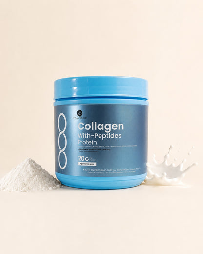 Auren Pro-Collagen Péptidos de Colágeno + Proteína WPC 80