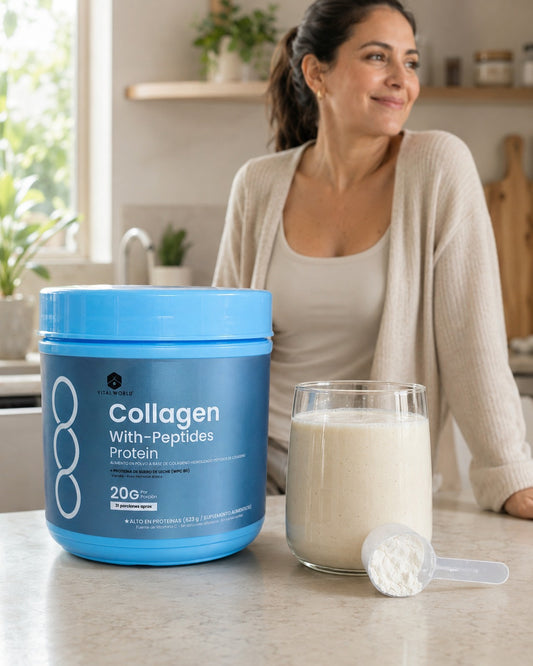 Auren Pro-Collagen Péptidos de Colágeno + Proteína WPC 80