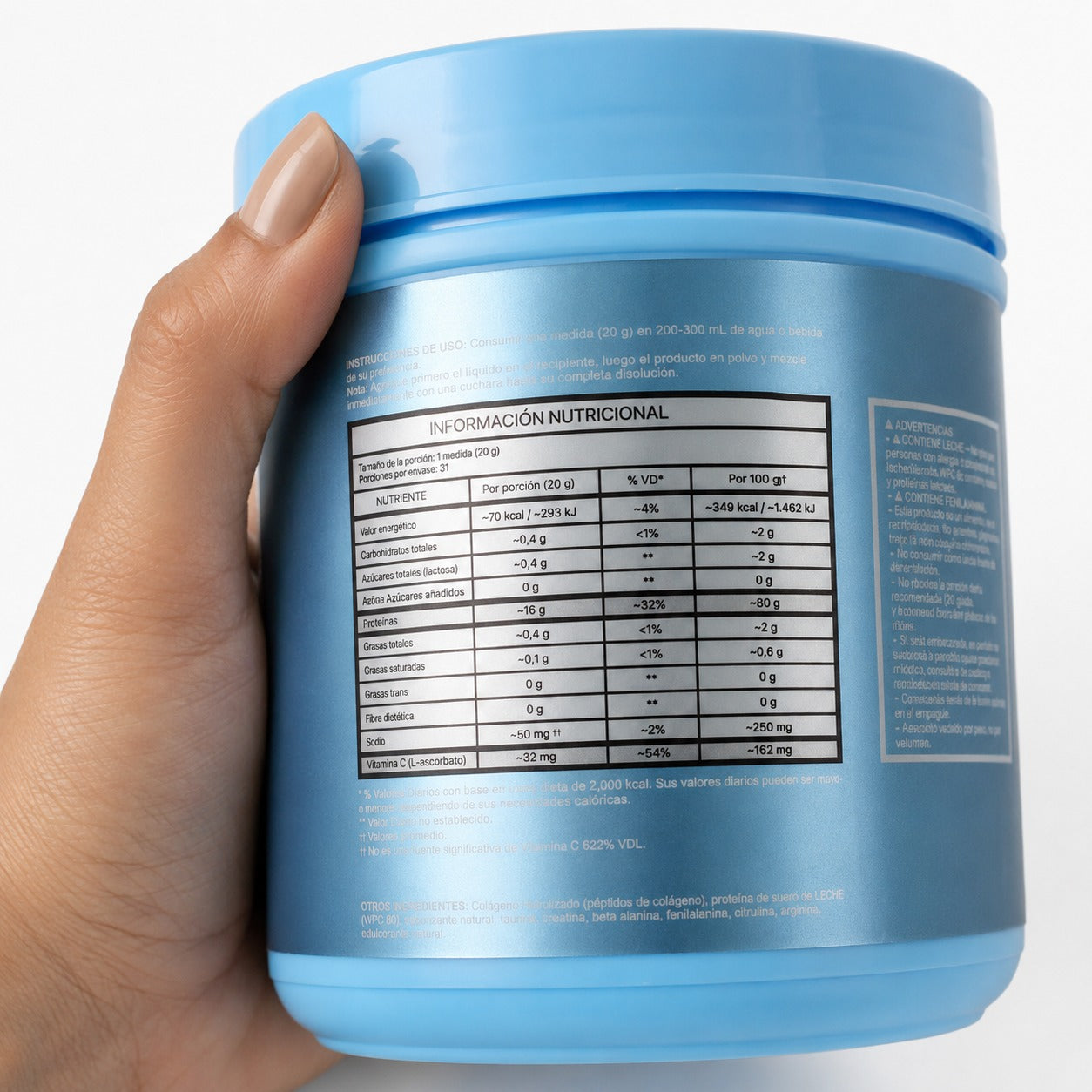 Auren Pro-Collagen Péptidos de Colágeno + Proteína WPC 80